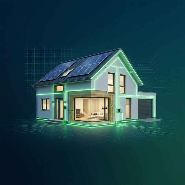 Energieeffizientes Gebäude